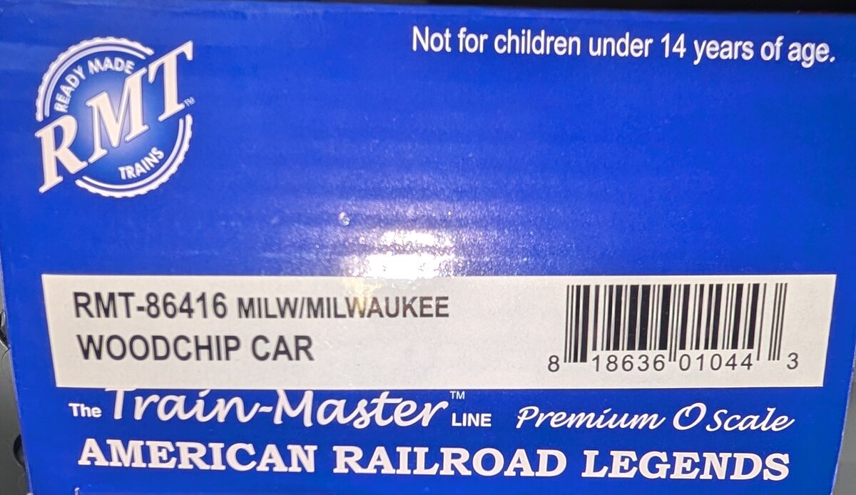 RMT 86416 O Milwaukee Road Woodchip Car