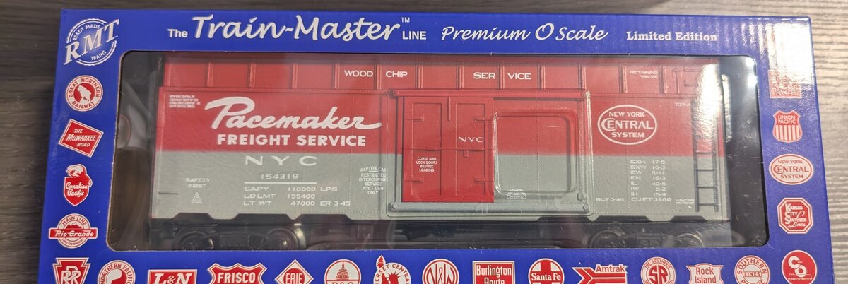 RMT 86421 O NYC Pacemaker Woodchip Car