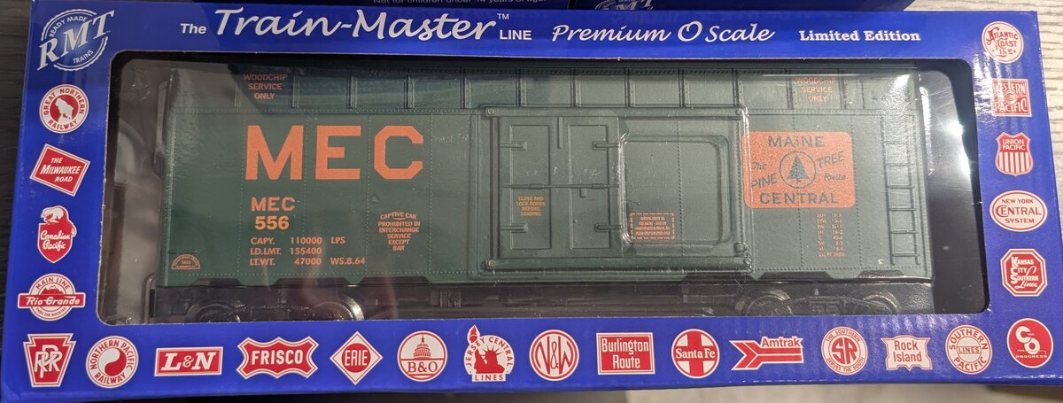 RMT 86462 O Maine Central Woodchip Car