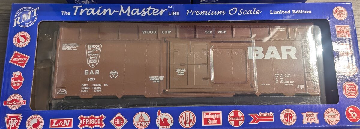 RMT 86467 O BAR Woodchip Car