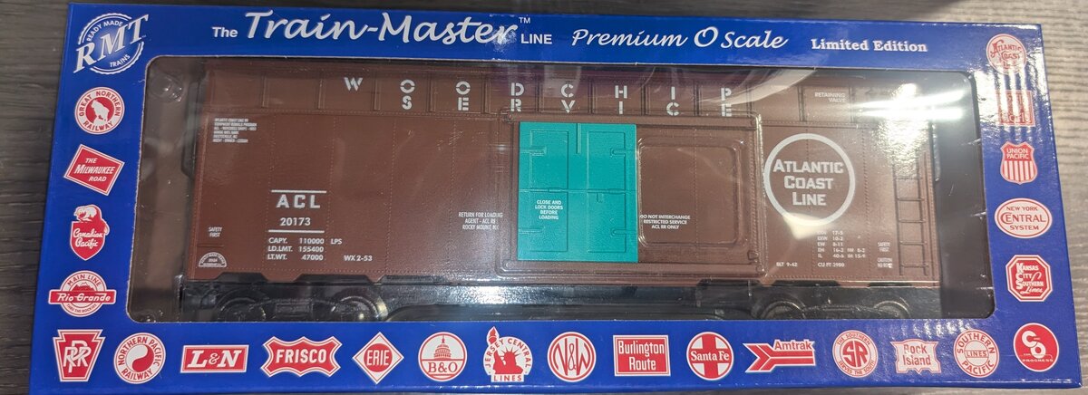 RMT 86469 O Atlantic Coast Line Woodchip Car