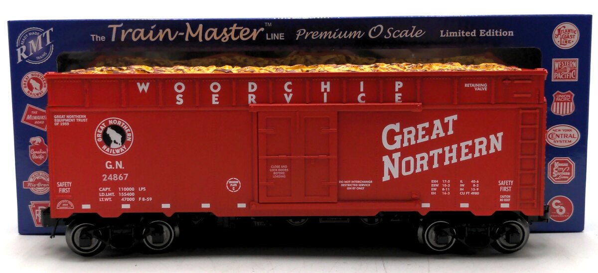 RMT 86481 O Great Northern Woodchip Car