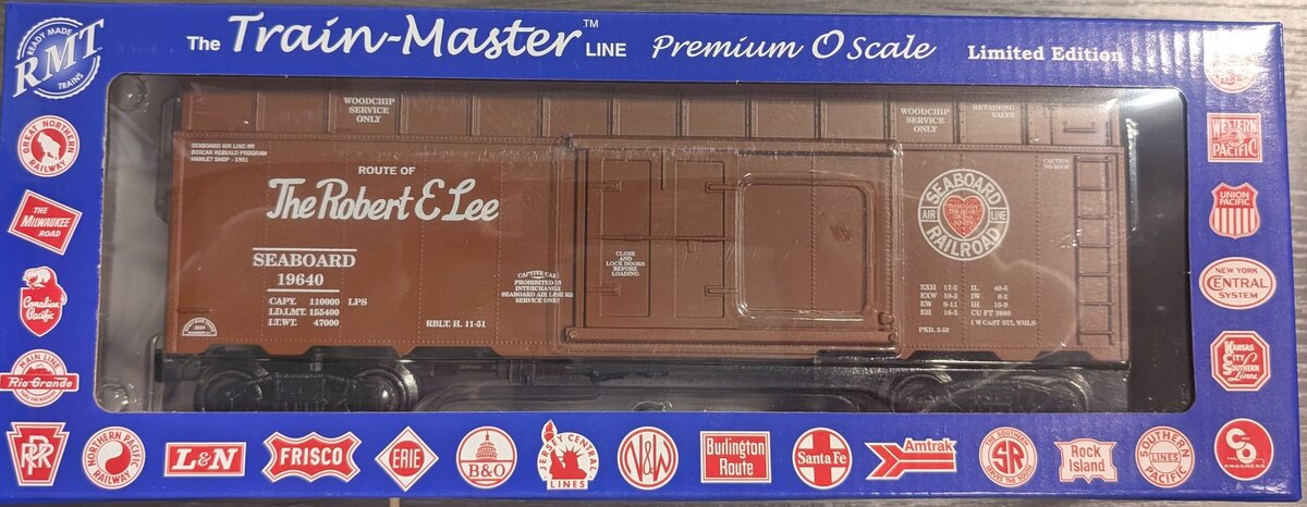 RMT 86482 O Seaboard Air Line Woodchip Car