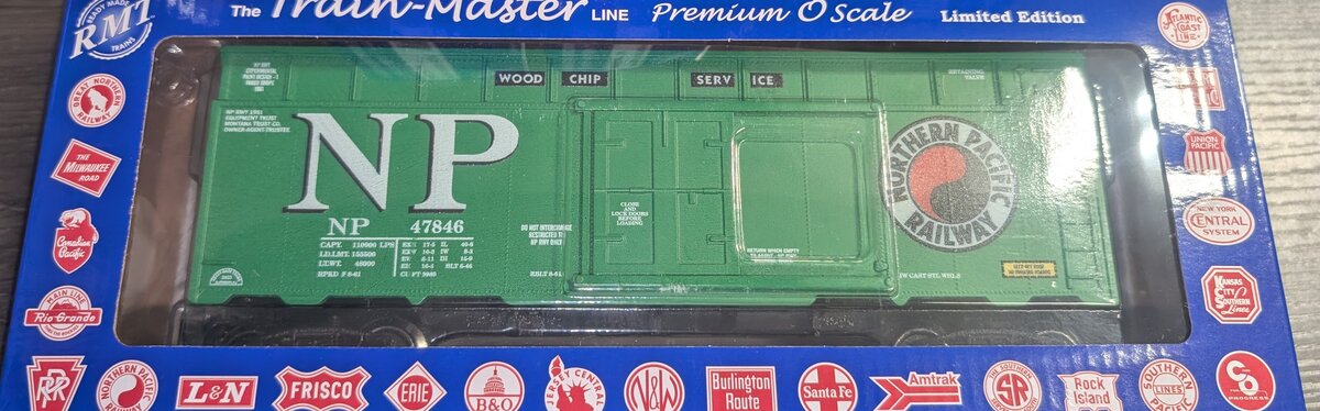 RMT 86483 O Northern Pacific Woodchip Car