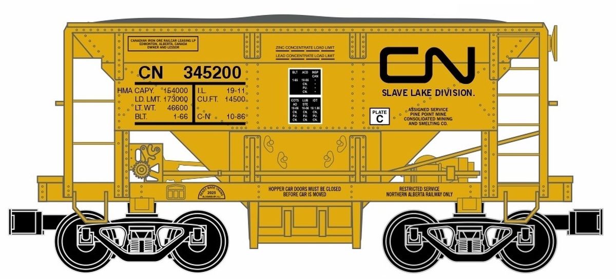RMT 96788 O Canadian National Ore Car