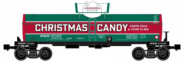 RMT 96850-4 O Christmas Candy Tank Car – Trainz