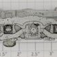 American Flyer XA13A802 S Cast Silver Alco Truck Frame w/ Collector