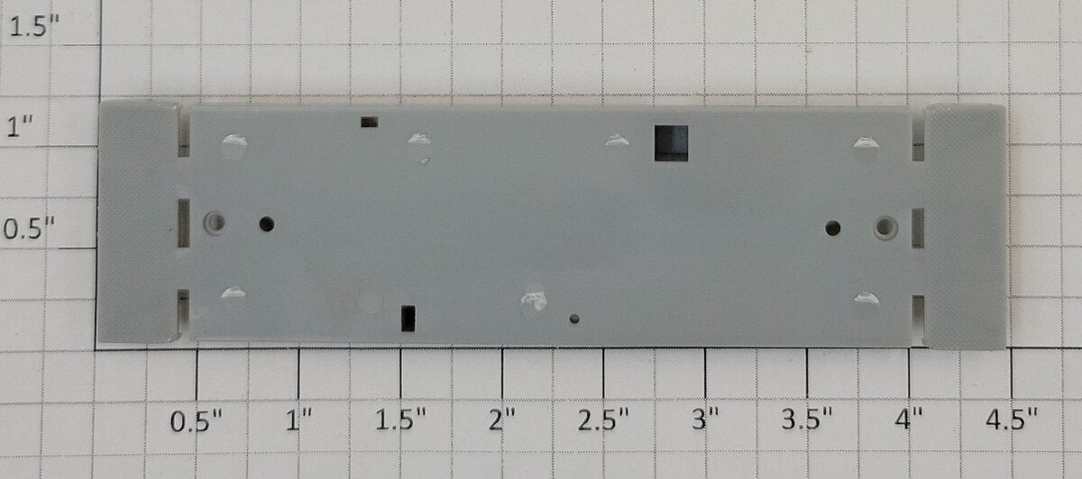 Athearn 12851 HO Unpainted Bay Window Caboose Floor