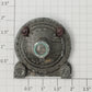 Lionel 260E-63 O Gauge Gunmetal Gray Boiler Front w/ Marker Lights & Headlight