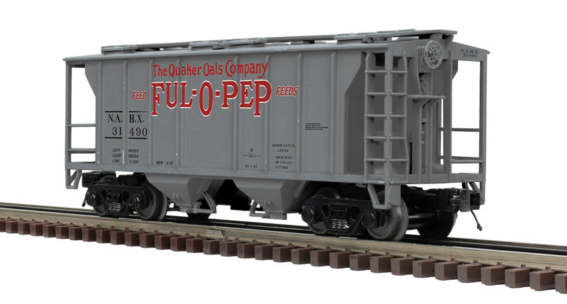 Atlas 3001342 O Full-O-Pep Feeds 3-Rail Premier PS-2 2-Bay Hopper