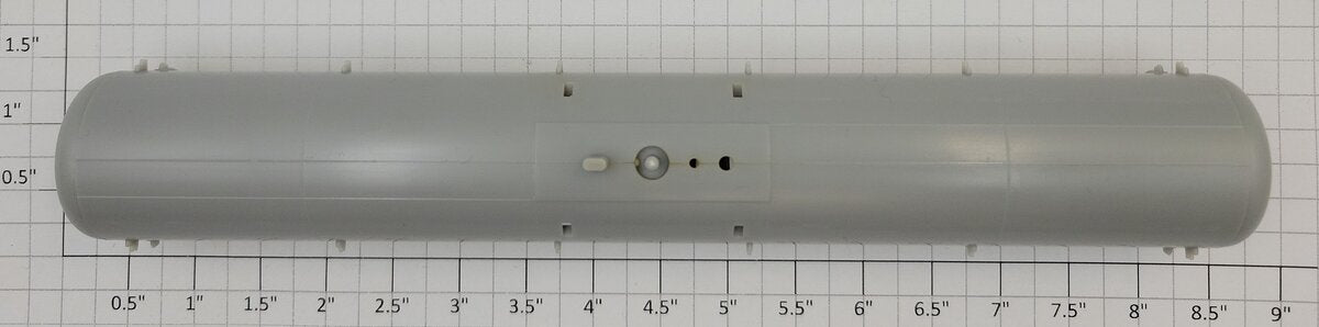 Athearn 15200 HO Unpainted Tank Car Body