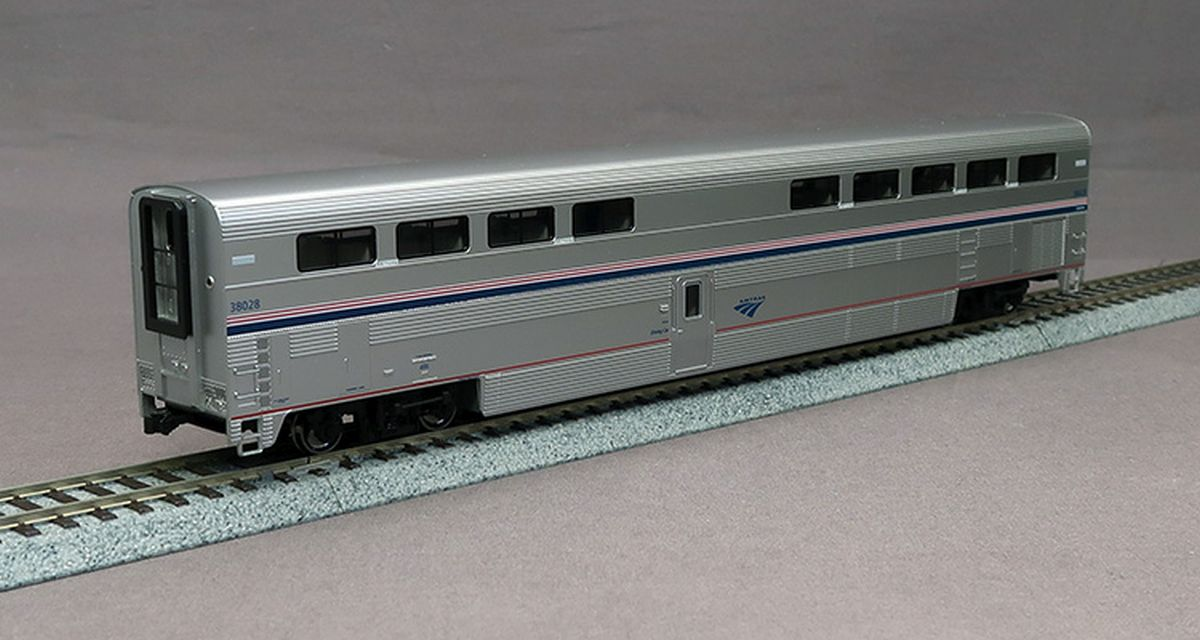Kato 35-6076 HO Amtrak Phase VI Superliner I Diner #38004