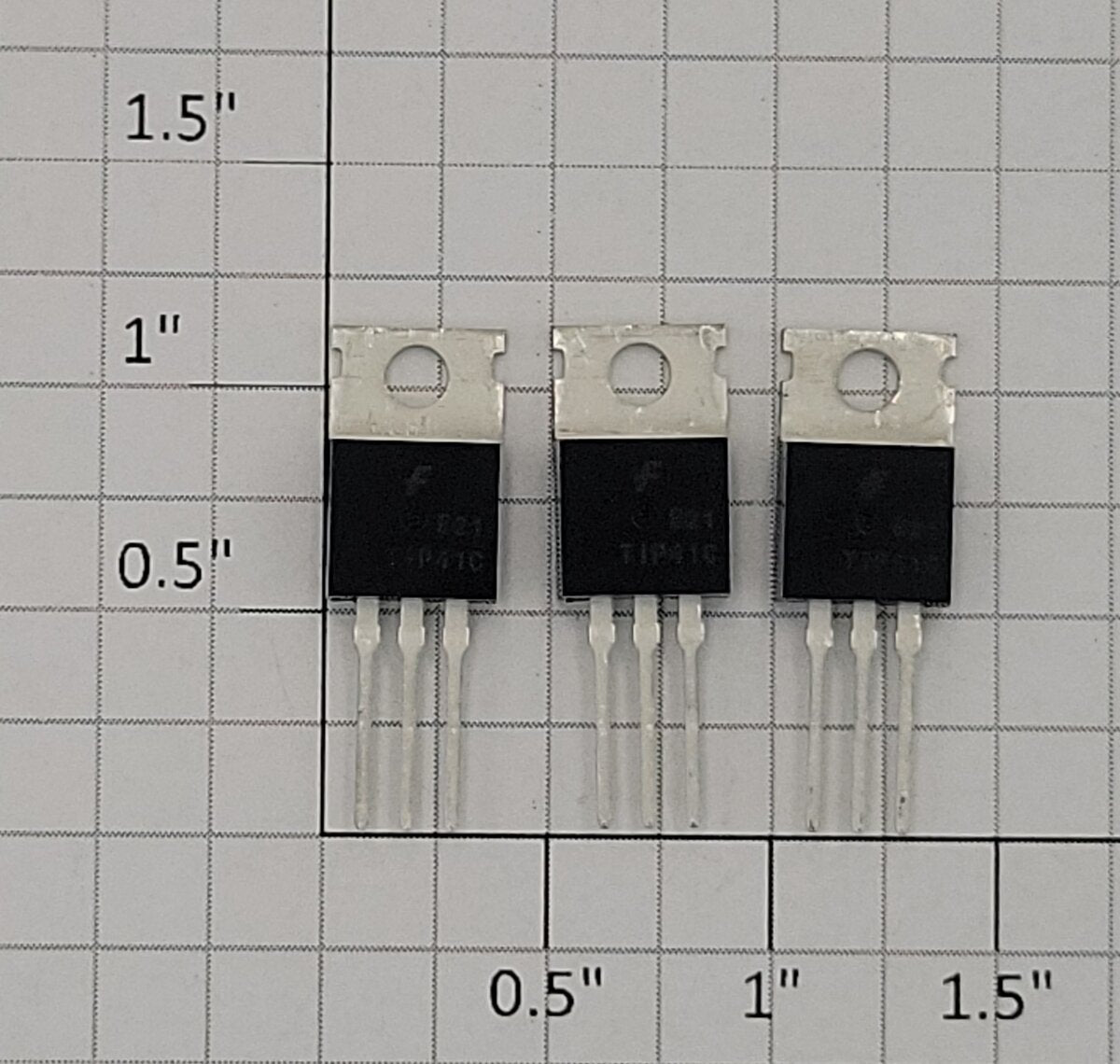 Hosfelt Electronics TIP41C Replacement Transistor (Bag of 3)