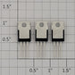 Hosfelt Electronics TIP41C Replacement Transistor (Bag of 3)