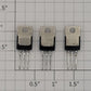 Hosfelt Electronics TIP42A Replacement Transistor (Bag of 3)