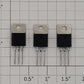 Hosfelt Electronics TIP42A Replacement Transistor (Bag of 3)
