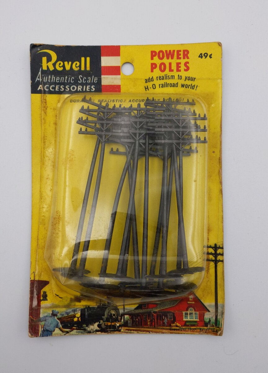 Revell HO 1957 Power Poles 12 pack