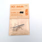 Detail Associates CA6504 HO Caboose End Grabs 12-Wire 12-Eye Bolt & 24 NBW's