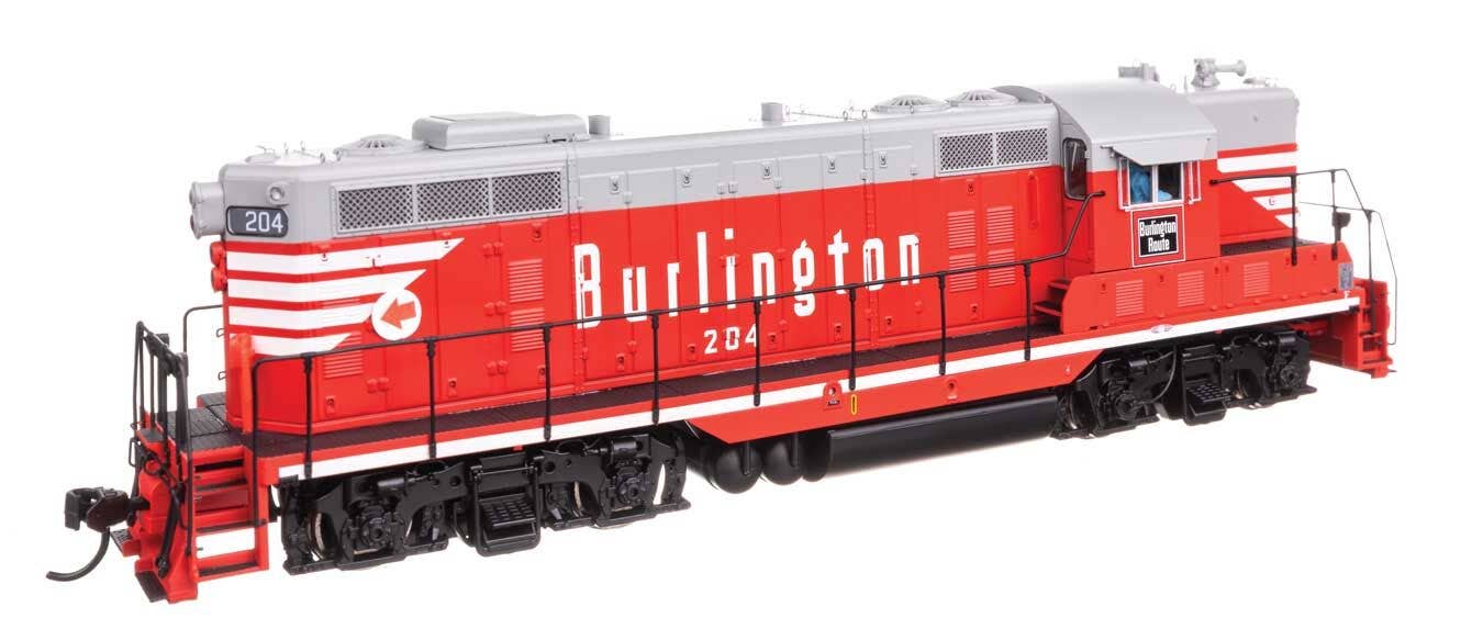 Walthers 920-42419 HO Burlington EMD GP7 Diesel Locomotive w/ Sound & DCC #204