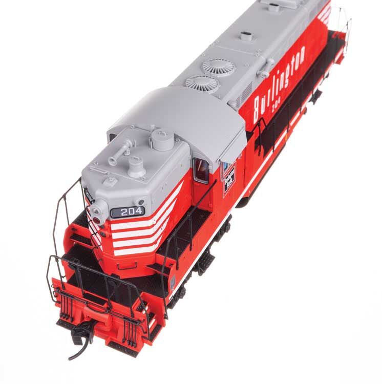 Walthers 920-42419 HO Burlington EMD GP7 Diesel Locomotive w/ Sound & DCC #204