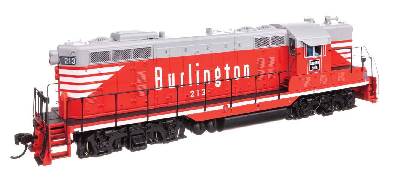 Walthers 920-42420 HO Burlington EMD GP7 Diesel Locomotive w/ Sound & DCC #213