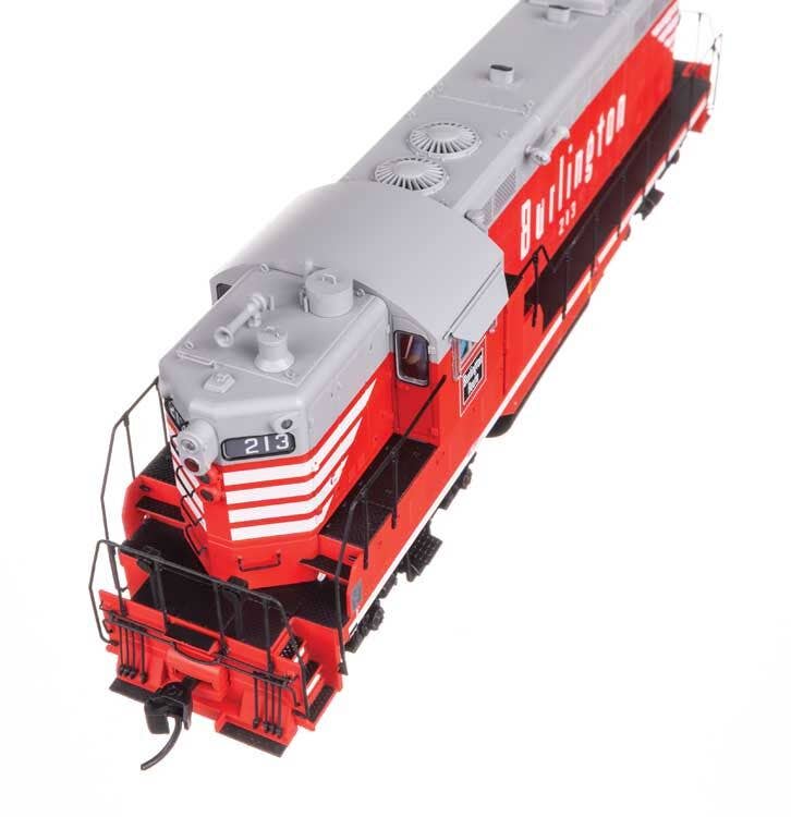 Walthers 920-42420 HO Burlington EMD GP7 Diesel Locomotive w/ Sound & DCC #213
