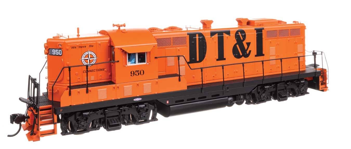 Walthers 920-42421 HO DT&I EMD GP7 Diesel Locomotive with Sound and DCC #950