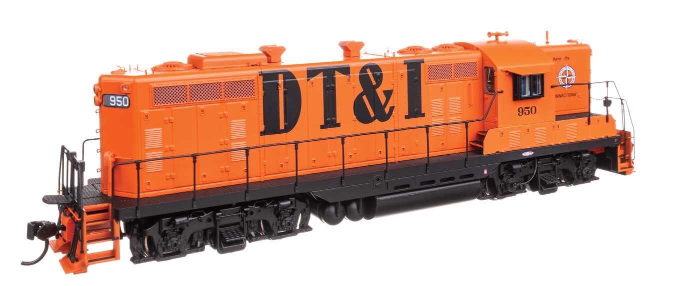 Walthers 920-42421 HO DT&I EMD GP7 Diesel Locomotive with Sound and DCC #950