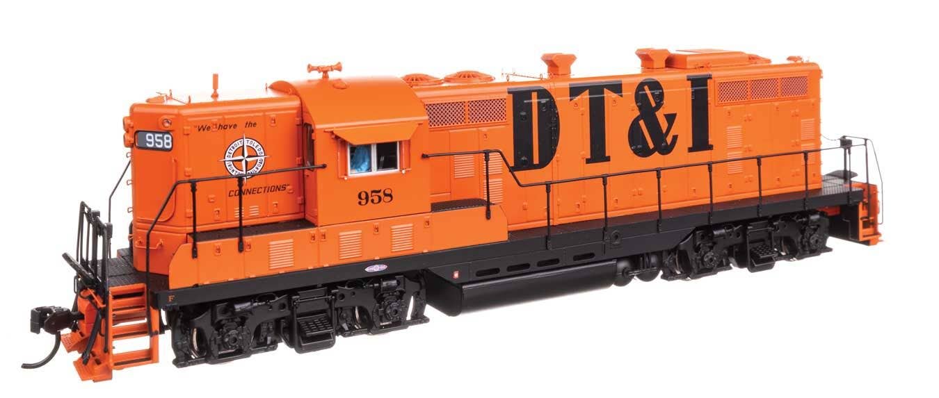 Walthers 920-42422 HO DT&I EMD GP7 Diesel Locomotive with Sound and DCC #958