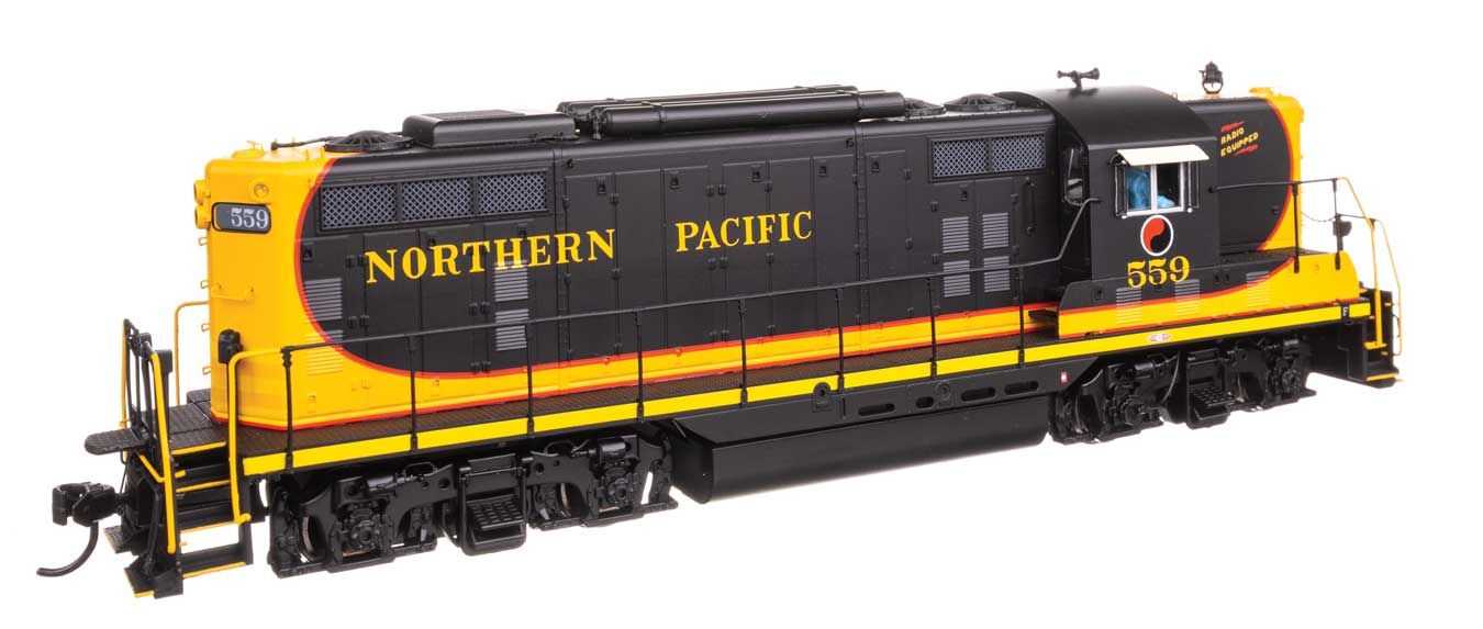 Walthers 920-42423 HO NP EMD GP7 Diesel Locomotive with Sound and DCC #559