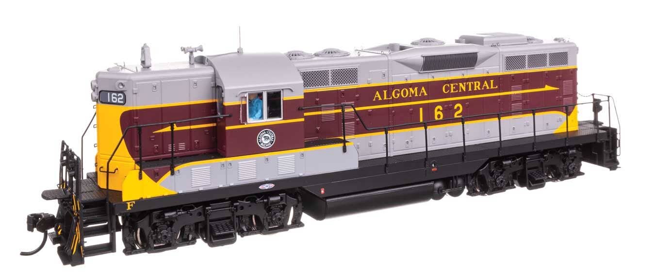 Walthers 920-49414 HO Algoma Central EMD GP7 Diesel Locomotive Standard DC #162