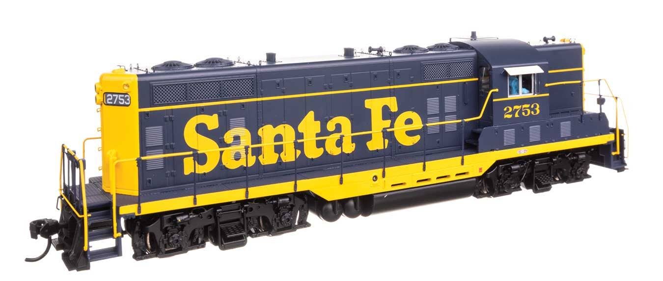 Walthers 920-49415 HO Santa Fe EMD GP7 Diesel Locomotive Standard DC #2753