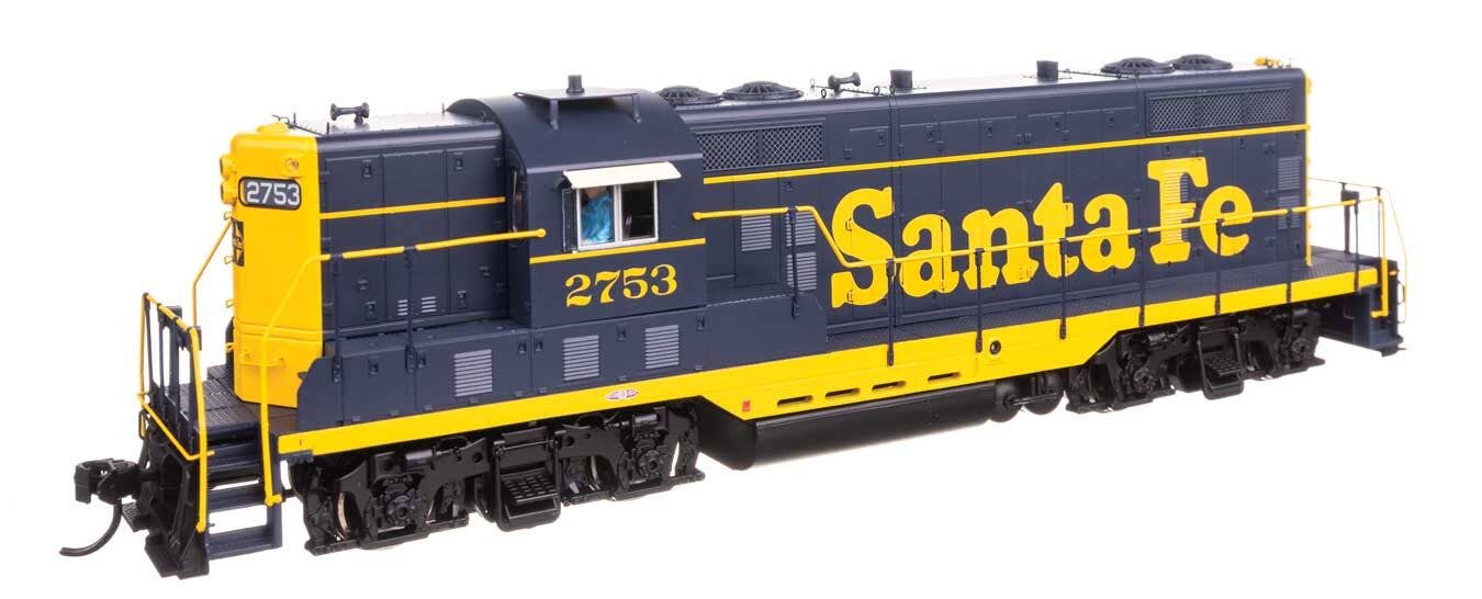 Walthers 920-49415 HO Santa Fe EMD GP7 Diesel Locomotive Standard DC #2753