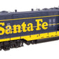 Walthers 920-49416 HO Santa Fe EMD GP7 Diesel Locomotive Standard DC #2769