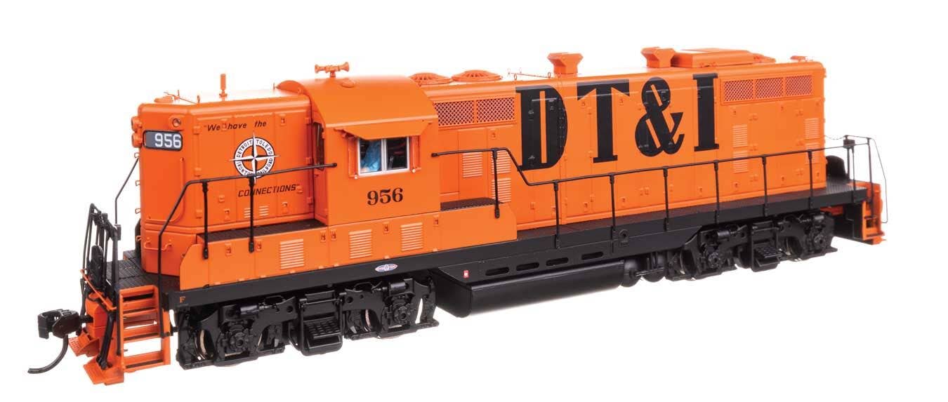 Walthers 920-49421 HO DT&I EMD GP7 Diesel Locomotive Standard DC #956