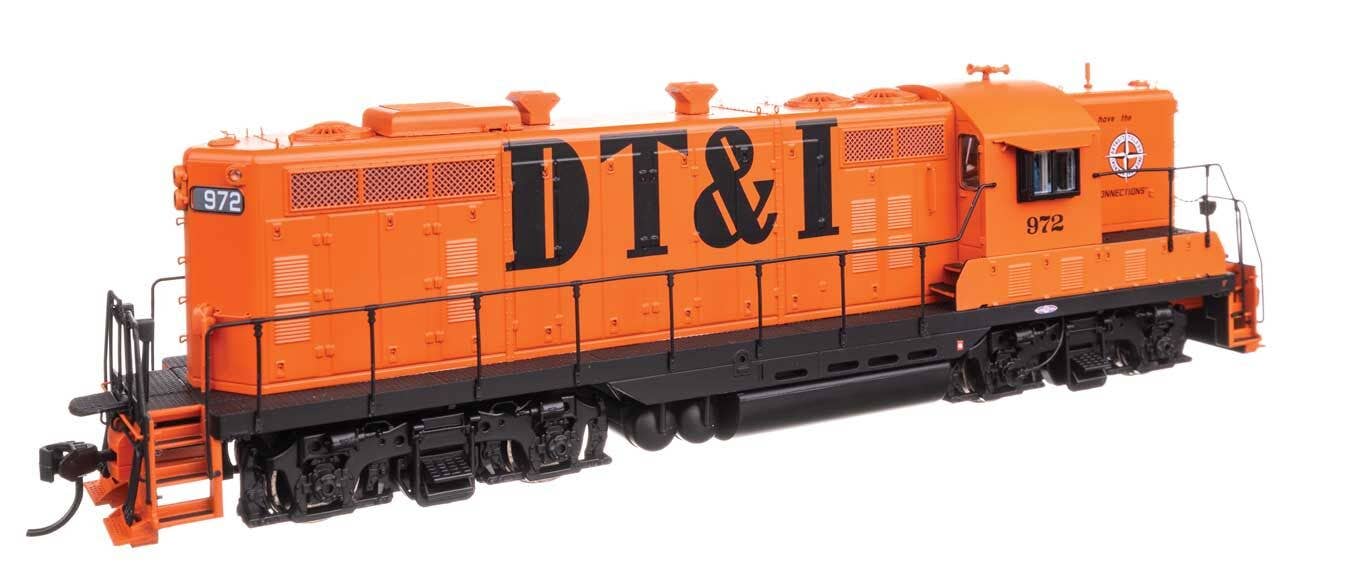 Walthers 920-49422 HO DT&I EMD GP7 Diesel Locomotive Standard DC #972