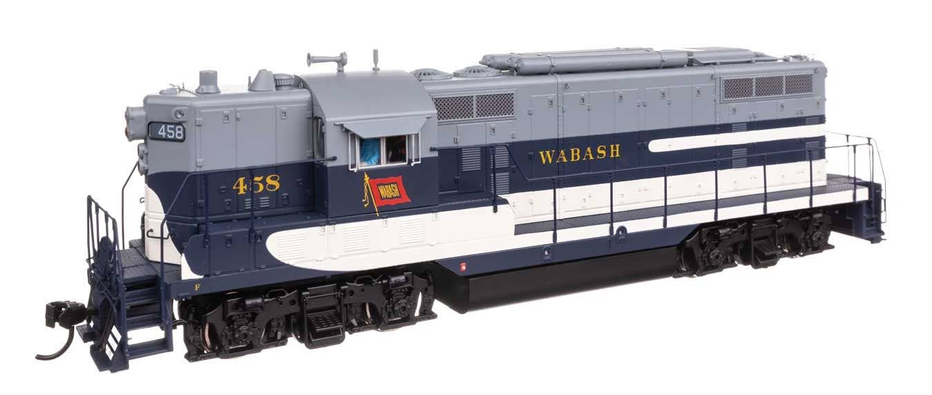 Walthers 920-49428 HO Wabash EMD GP7 Diesel Locomotive Standard DC #458