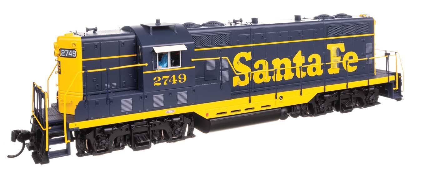 Walthers 920-42415 HO SF EMD GP7 Diesel Locomotive with Sound and DCC #2749
