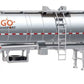 Walthers 949-12350 HO ChemGo Chemical Tank Trailer Assembled