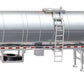 Walthers 949-12356 HO Unlettered Painted Food Grade Tank Trailer Assembled
