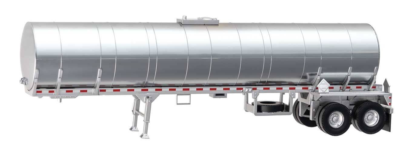 Walthers 949-12356 HO Unlettered Painted Food Grade Tank Trailer Assembled