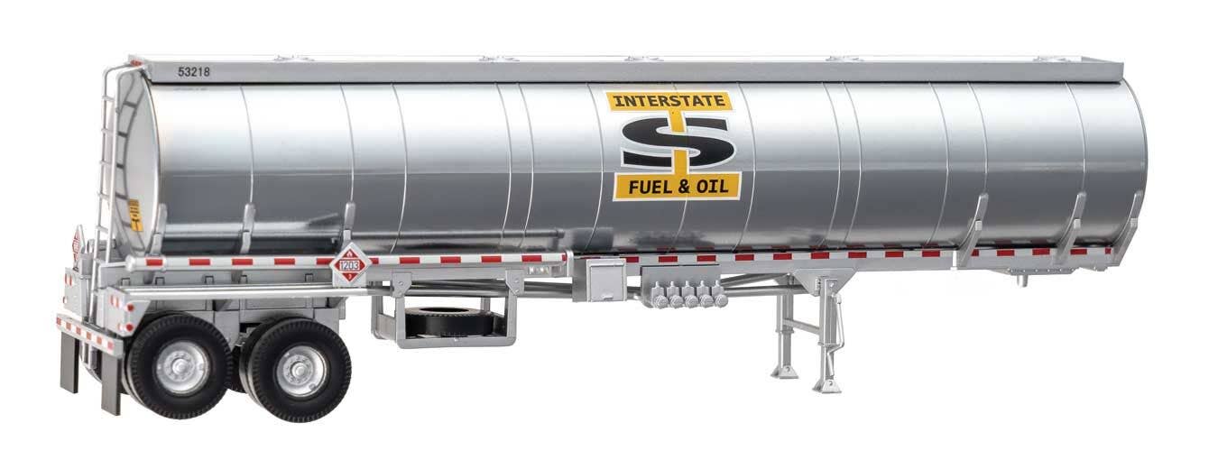 Walthers 949-12357 HO Interstate Fuel & Oil Petroleum Tank Trailer Assembled