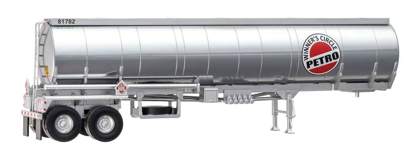 Walthers 949-12358 HO Winner's Circle Petro Petroleum Tank Trailer Assembled
