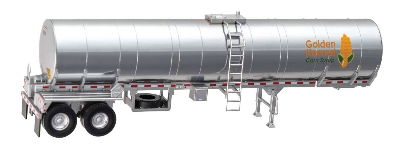 Walthers 949-12354 HO Golden Kernel Corn Syrup Food Grade Tank Trailer Assembled
