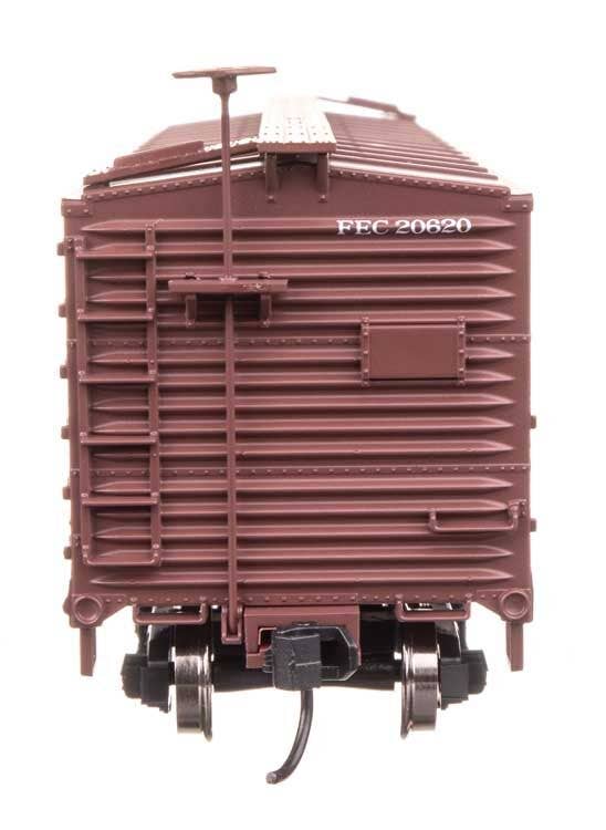 Walthers 910-40180 HO FEC 40' Double Sheathed Wood Boxcar Ready to Run #20620