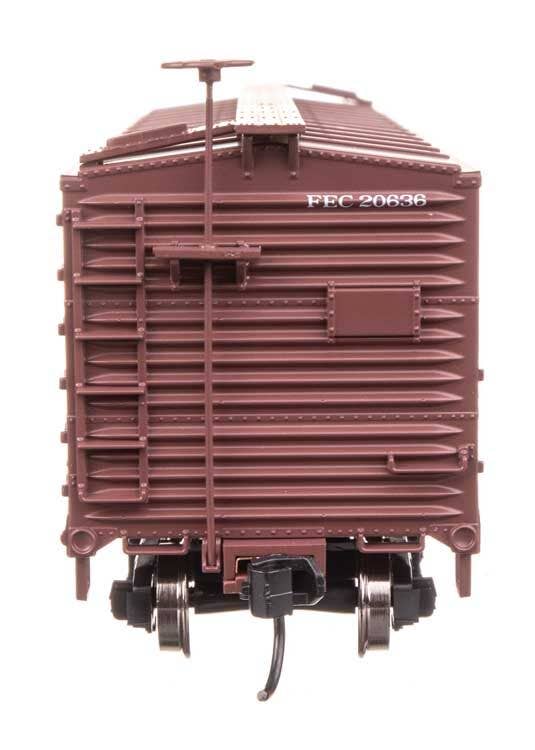 Walthers 910-40181 HO FEC 40' Double Sheathed Wood Boxcar Ready to Run #20636