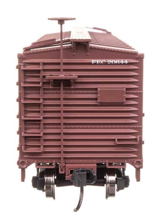 Walthers 910-40182 HO FEC 40' Double Sheathed Wood Boxcar Ready to Run #20644