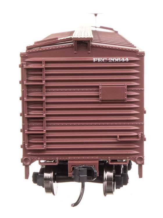 Walthers 910-40182 HO FEC 40' Double Sheathed Wood Boxcar Ready to Run #20644