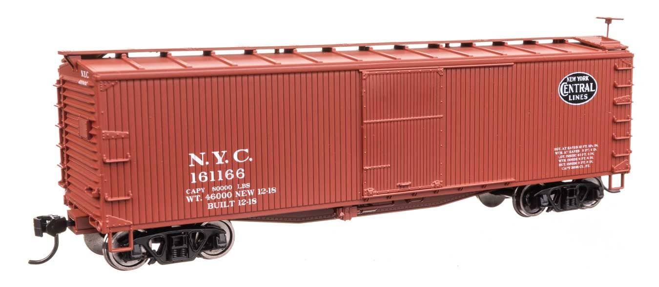 Walthers 910-40191 HO NYC 40' Double Sheathed Wood Boxcar Ready to Run #161166