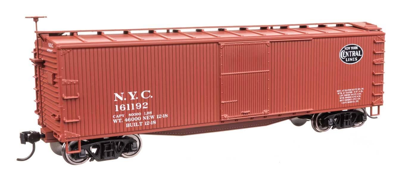 Walthers 910-40194 HO NYC 40' Double Sheathed Wood Boxcar Ready to Run #161192